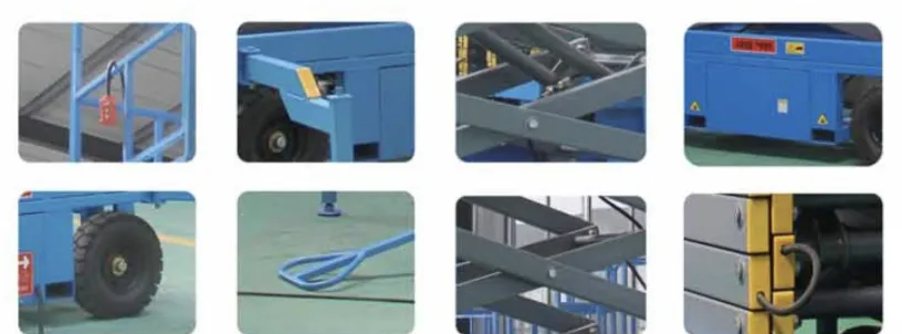 50ft Scissor Lift in Fazal Center by JIC