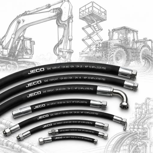 Jeco Hydraulic Hose Pipe For Industrial &Amp; Construction Applications In Pakistan Jeco Hydraulic Hose Pipe For Industrial &Amp; Construction Applications In Pakistan