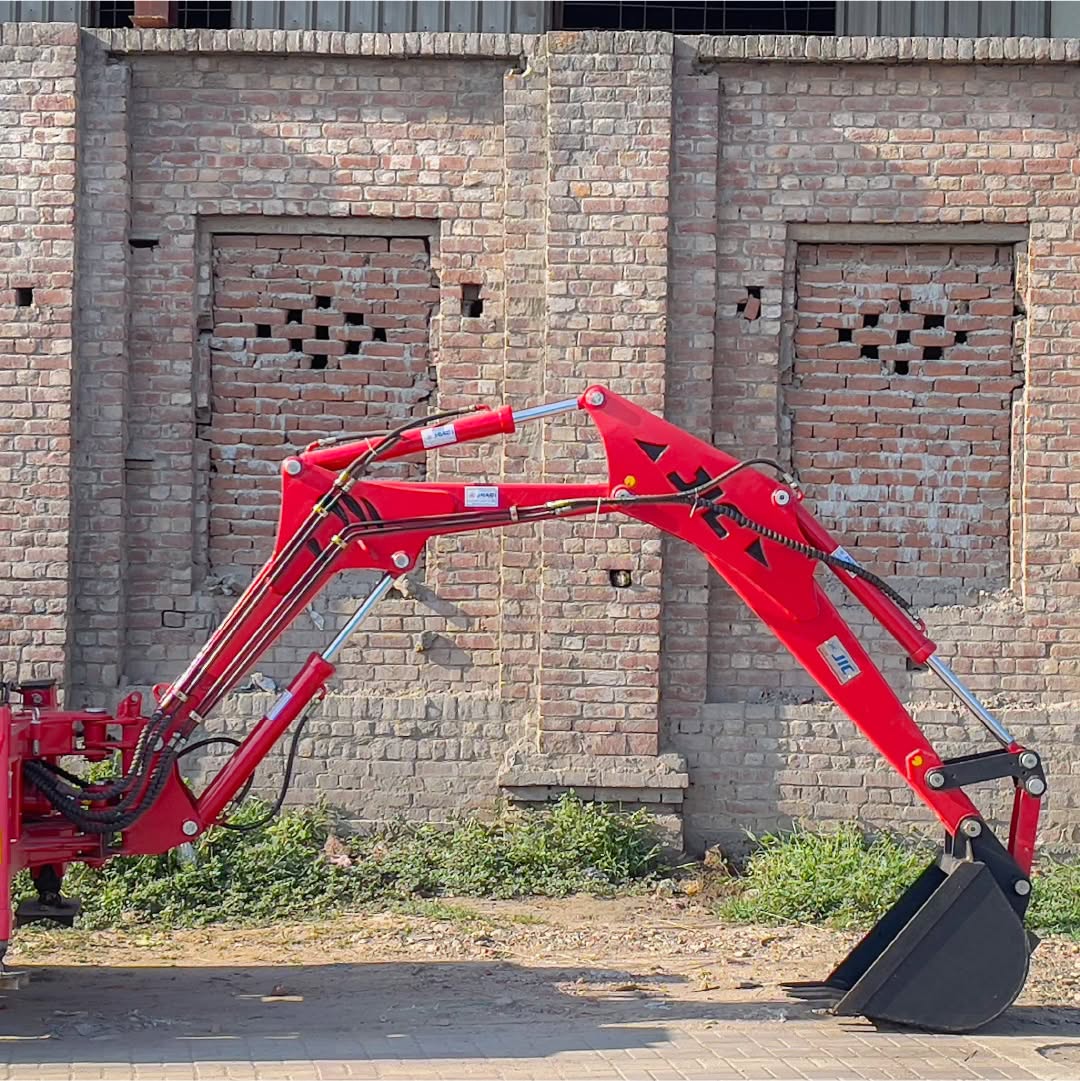 Backhoe With Loader