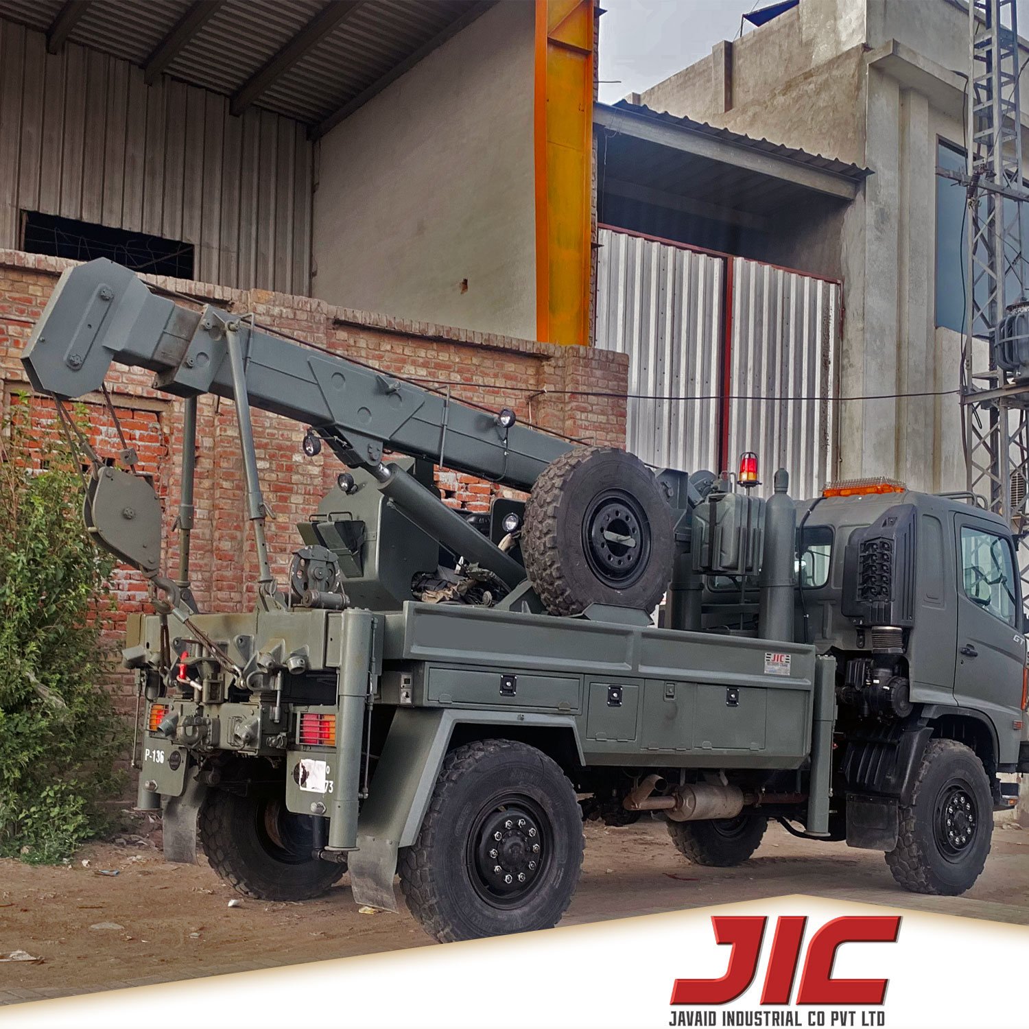Recovery Crane Heavy Duty In Pakistan For Army Use Recovery Crane Heavy Duty In Pakistan For Army Use