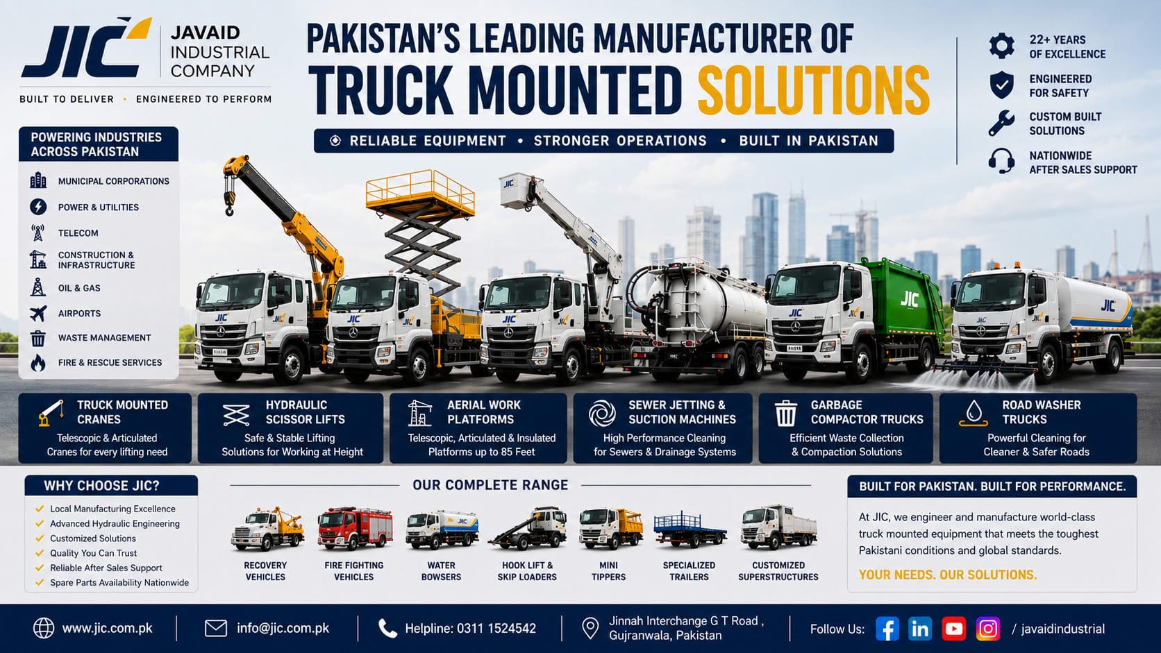Pakistan Truck Market Guide 2026 – Complete Guide To Commercial Trucks, Specialized Vehicles &Amp; Truck Mounted Equipment In Pakistan | Javaid Industrial Company Pvt Limited - Jic Pakistan | Jic Pakistan Pakistan Truck Market Guide 2026 – Complete Guide To Commercial Trucks, Specialized Vehicles &Amp; Truck Mounted Equipment In Pakistan | Javaid Industrial Company Pvt Limited - Jic Pakistan | Jic Pakistan