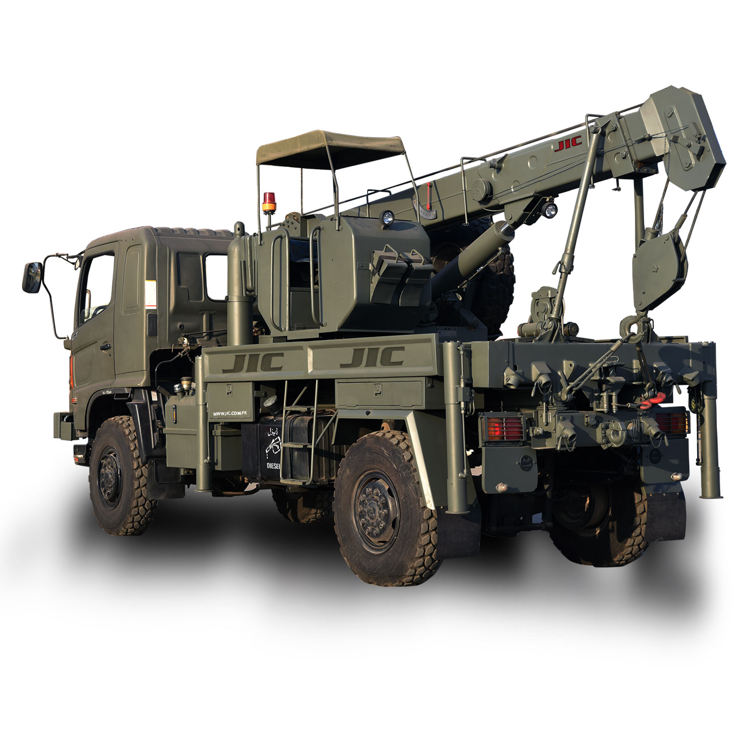 Light-Recovery-Vechile Recovery Crane Army