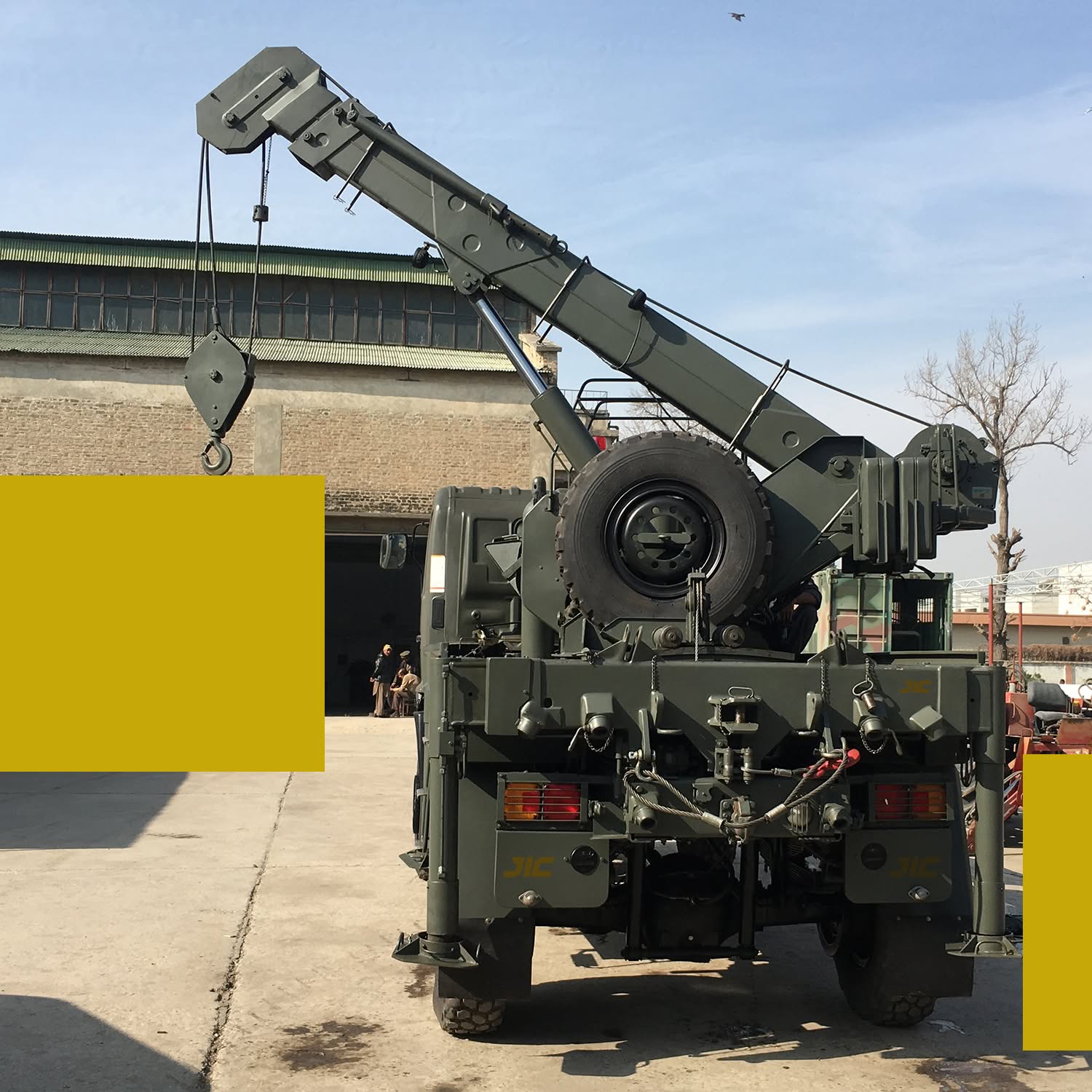 Recovery Crane With Hook Recovery Crane With Hook