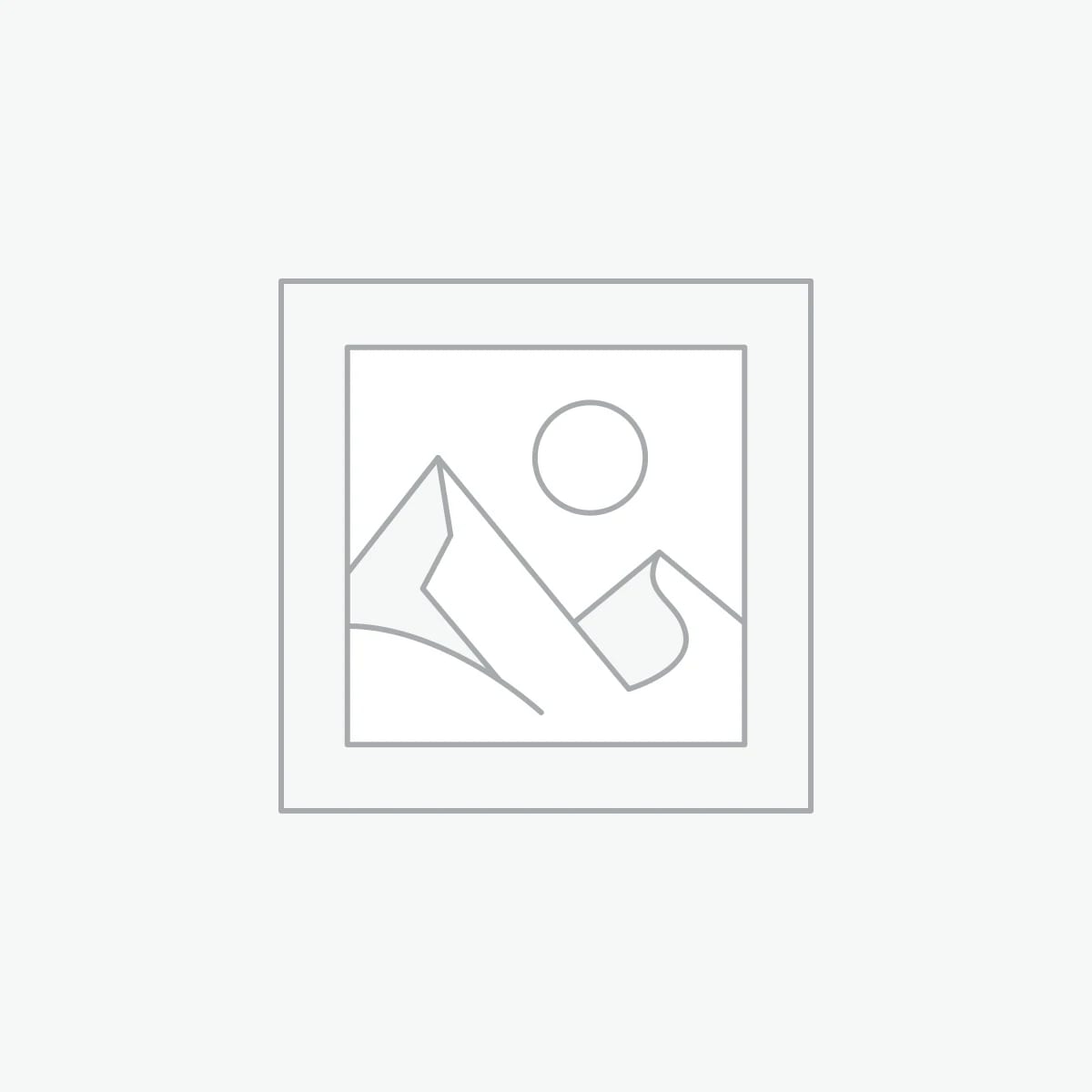 Minimalist line art of a mountain landscape with a sun